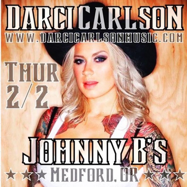 2/2/2017: Darci Carlson @ Johnny B’s