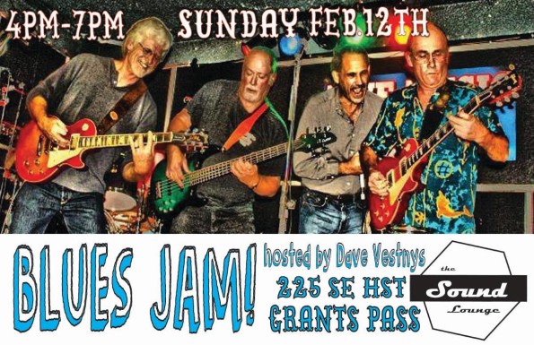 2/12/2017: Blues Jam @ The Sound Lounge